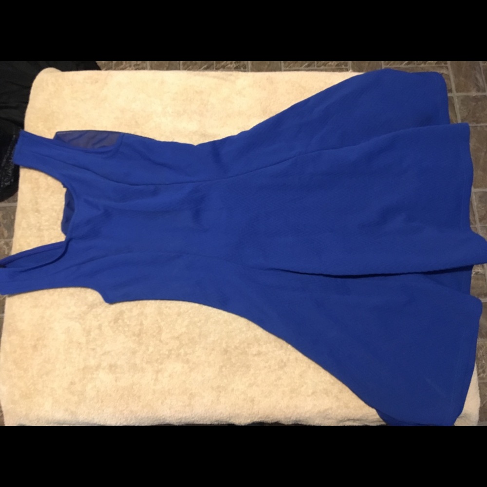 Blue dress